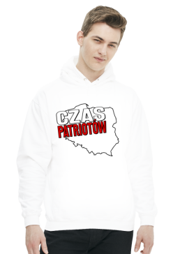 Czas Patriotów (bluza z kapturem) ciemna grafika