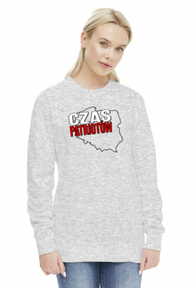 Czas Patriotów (bluza damska) ciemna grafika