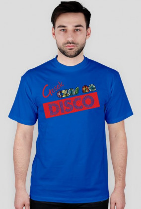Koszulka - Czas na disco - Mężczyzna - Kolor