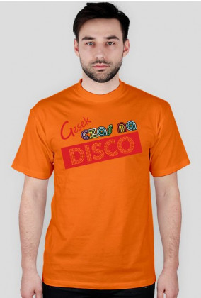 Koszulka - Czas na disco - Mężczyzna - Kolor