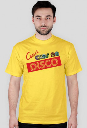 Koszulka - Czas na disco - Mężczyzna - Kolor