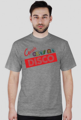 Koszulka - Czas na disco - Mężczyzna - Kolor