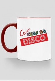 Gesek - bordowe uszko Czas na disco