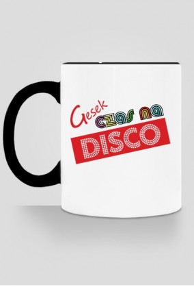 Gesek - bordowe uszko Czas na disco