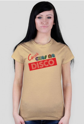 Koszulka - Czas na disco - Kobieta - Kolor