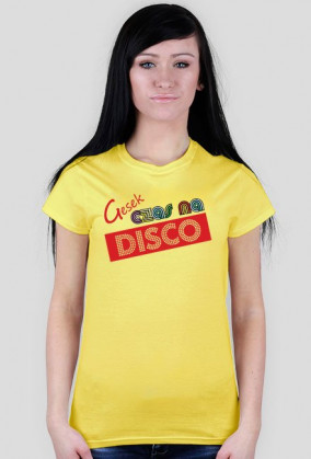 Koszulka - Czas na disco - Kobieta - Kolor