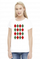 Koszulka bożonarodzeniowa - sweter w romby argyle