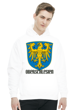 Oberschlesien (bluza z kapturem) ciemna grafika