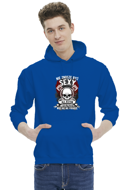 Nie znoszę być sexi + Motorbike skull - bluza motocyklowa