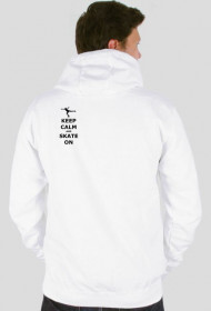 Bluza dwukolorowa KEEP CALM AND SKATE ON
