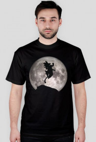 Son Goku and Moon