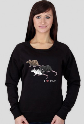 Bluza I love RATS 2