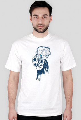 Koszulka gun męska biała