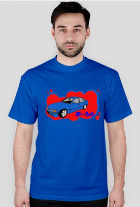 Bmw e36 Blue t-shirt