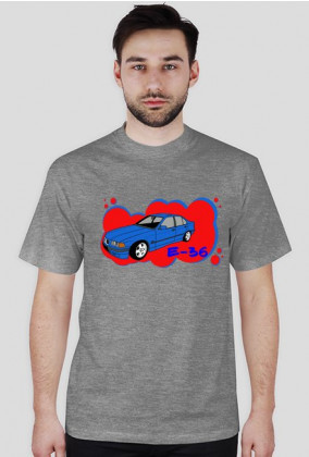 Bmw e36 Blue t-shirt