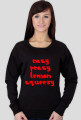 bluza damska easy peasy, lemon squeezy