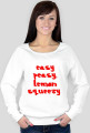 bluza damska easy peasy, lemon squeezy
