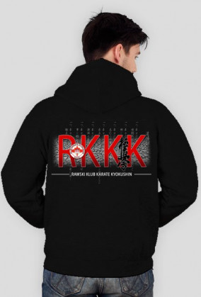 bluza z kapturem rawski klub karate kyokushin