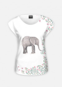 tshirt damski słoń