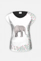 t-shirt damski słoń