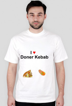 Koszulka I ♥ Doner Kebab