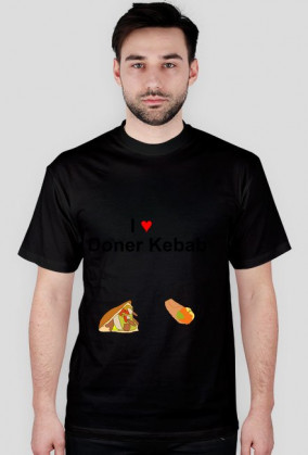 Koszulka I ♥ Doner Kebab