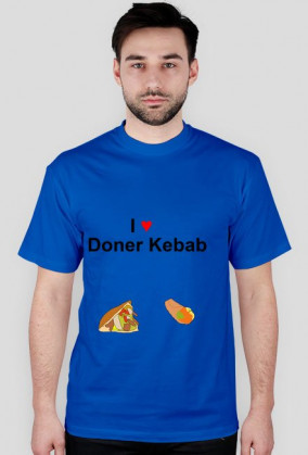 Koszulka I ♥ Doner Kebab