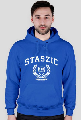 Bluza z Kapturem Niebieska