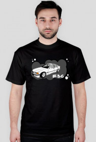 BMW E36 White T-Shirt