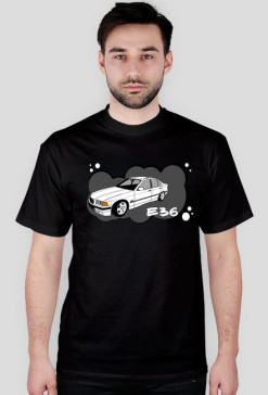 BMW E36 White T-Shirt
