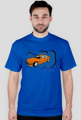 BMW E36 Orange T-Shirt