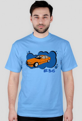 BMW E36 Orange T-Shirt