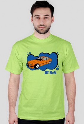 BMW E36 Orange T-Shirt