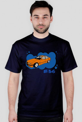 BMW E36 Orange T-Shirt