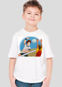Koszulka dziecieca T-Shirt z nadrukiem Siatkowka