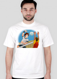 Koszulka z krotkim rekawem z nadrukiem T-Shirt Siatkowka