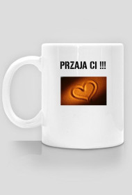 KUBEK Z NAPISEM W GWARZE ŚLĄSKIEJ