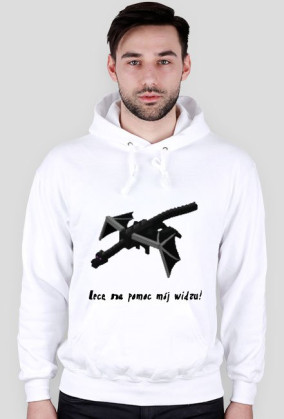 Bluza Ze Smokiem i nadrukiem