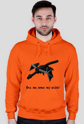 Bluza Ze Smokiem i nadrukiem