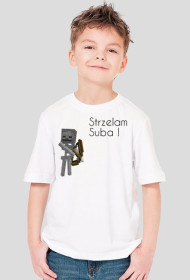 Koszulka z nadrukiem ,, Strzelam Suba''