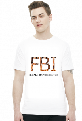 koszulka z nadrukiem Polish FBI