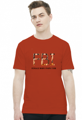 koszulka z nadrukiem Polish FBI