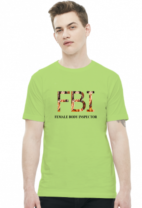 koszulka z nadrukiem Polish FBI