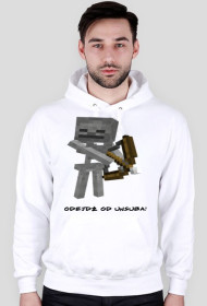 Bluza Męska z kapturem oraz nadrukiem