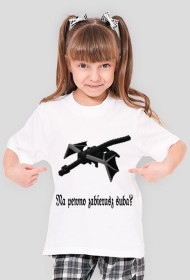 Koszulka dla dziewczynki Z nadrukiem
