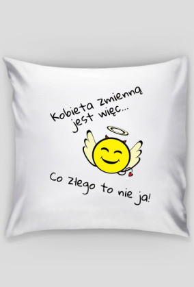 Typowa kobieca podusia