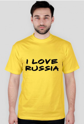 T-Shirt I Love Russia