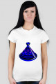Blue Tajine. Prosty T-Shirt damski