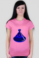 Blue Tajine. Prosty T-Shirt damski