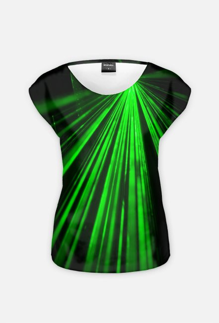 T-SHIRT SPICY GREEN LASERS